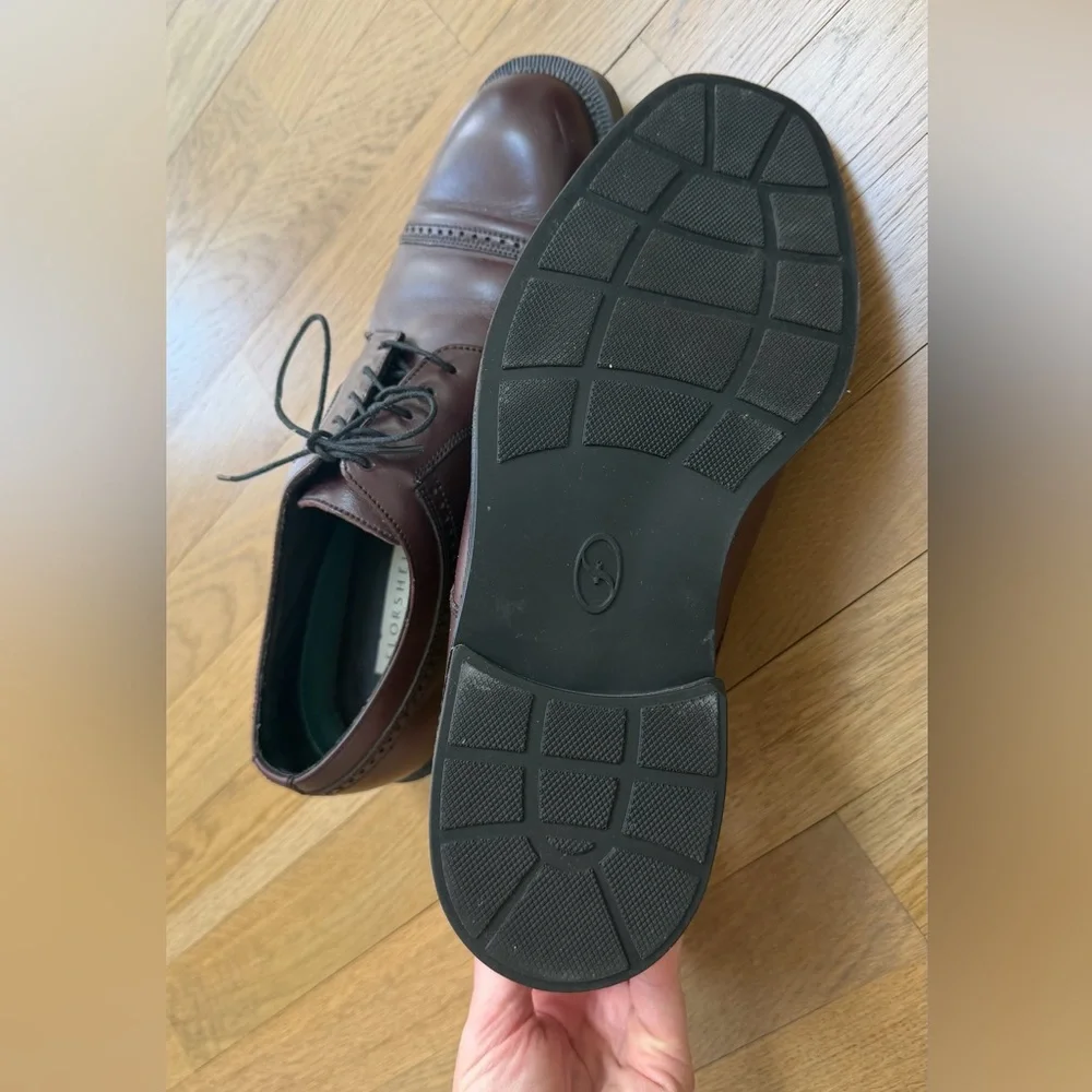 Florsheim leather cap